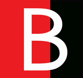 B logo