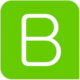 B logo