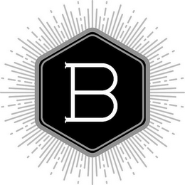 B logo