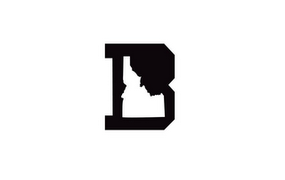 B logo