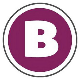 B logo