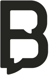 B logo
