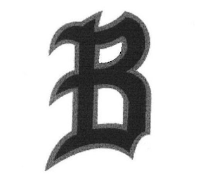 B logo