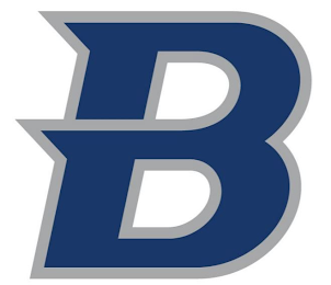 B logo