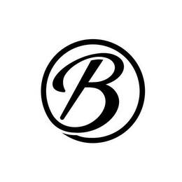 B logo