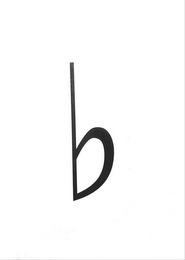 B logo