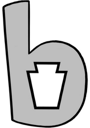 B logo