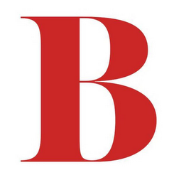 B logo