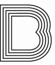 B logo
