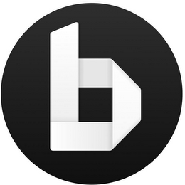 B logo