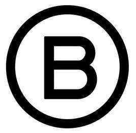 B logo