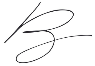 B logo