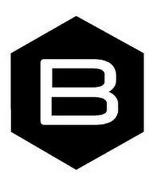 B logo