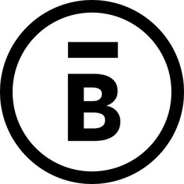 B logo