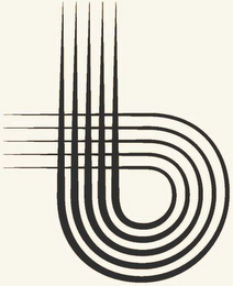 B logo
