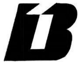 B logo
