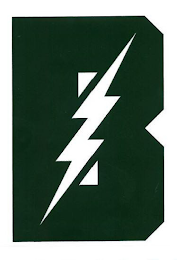 B logo