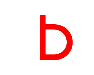 B logo