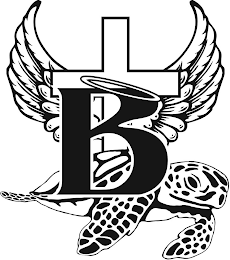 B logo