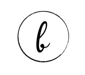 B logo