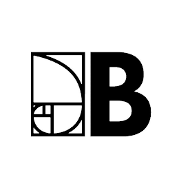 B logo