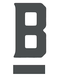 B logo