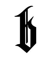 B logo