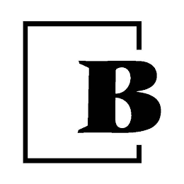 B logo