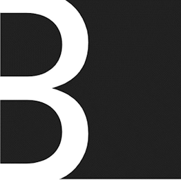 B logo