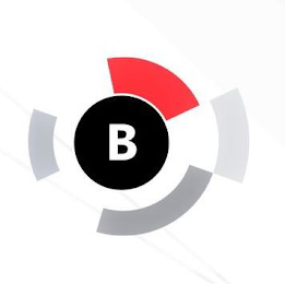 B logo
