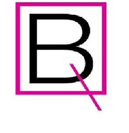 B logo