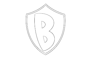 B logo