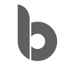 B logo