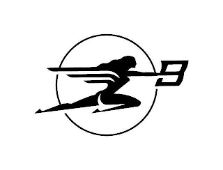 B logo