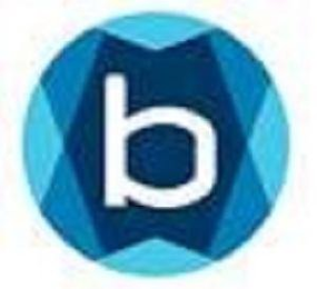 B logo