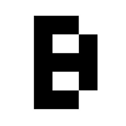 B logo