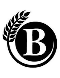 B logo