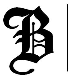 B | logo