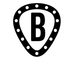 B logo