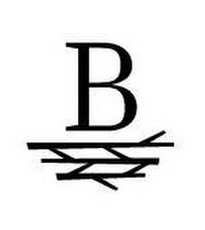 B logo