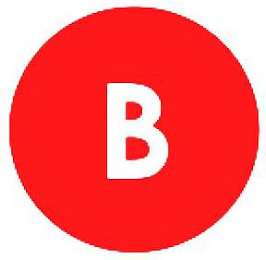 B logo