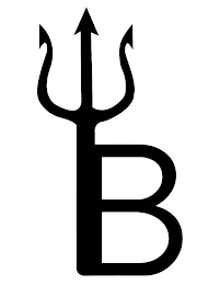 B logo