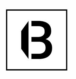 B logo