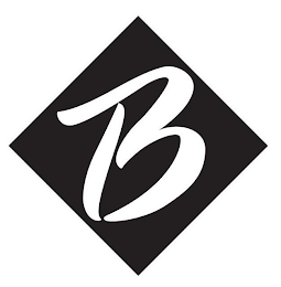 B logo