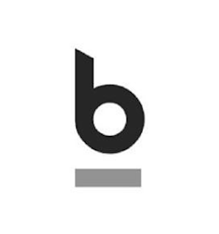 B logo