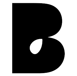 B logo