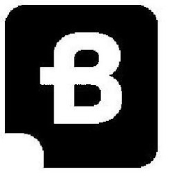 B logo