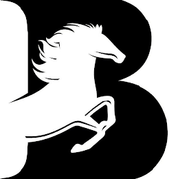 B logo