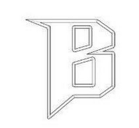 B logo