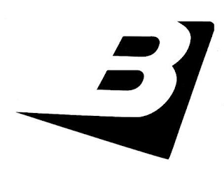 B logo